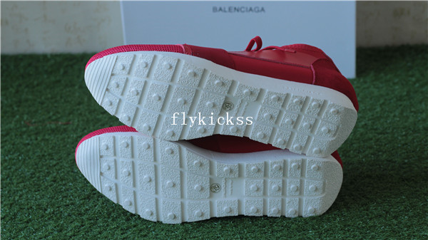 Balenciaga Race Runner Trainers Red